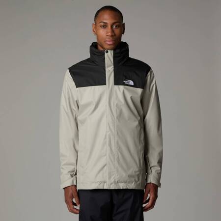 Kurtka wodoodporna damska The North Face EVOLVE II TRICLIMATE szara NF00CG555IF