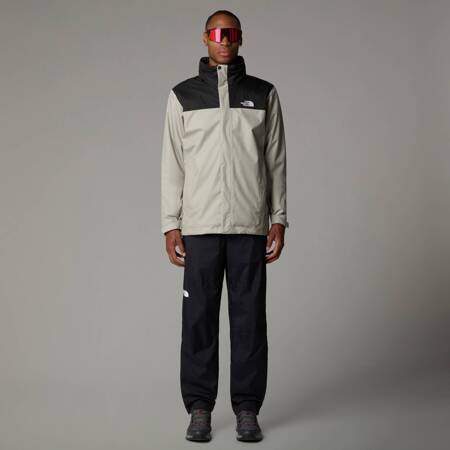 Kurtka wodoodporna damska The North Face EVOLVE II TRICLIMATE szara NF00CG555IF