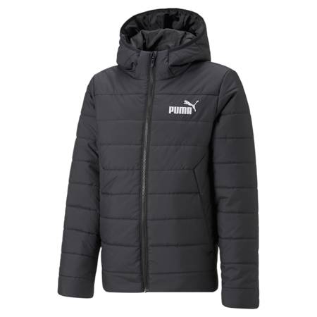 Kurtka z kapturem chłopięca Puma ESS PADDED czarna 67055901