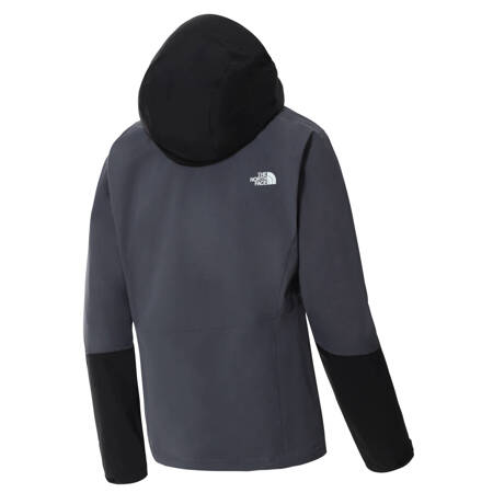 Kurtka z kapturem damska The North Face AYUS TECH szara NF0A7R2WF9L