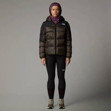 Kurtka z kapturem damska The North Face DIABLO DOWN 2.0 brązowa NF0A898Z0BI