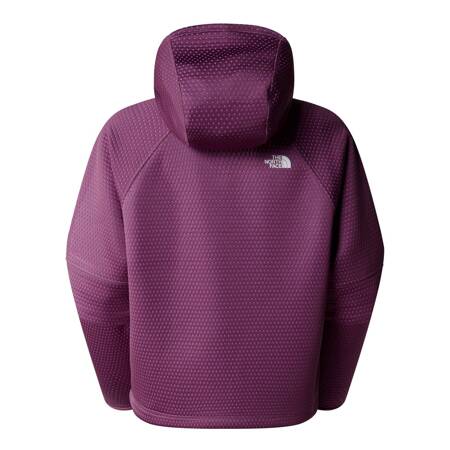 Kurtka z kapturem damska The North Face DOTKNIT THERMAL FZ fioletowa NF0A89VE1NI