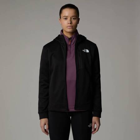 Kurtka z kapturem damska The North Face MA SOFTSHELL czarna NF0A892RJK3