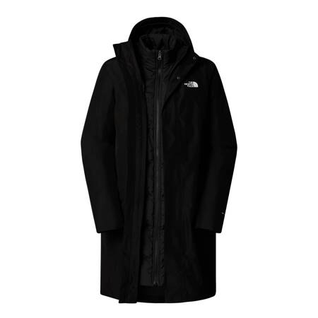 Kurtka z kapturem damska The North Face SUZANNE TRICLIMATE 2.0 czarna NF0A89JMJK3