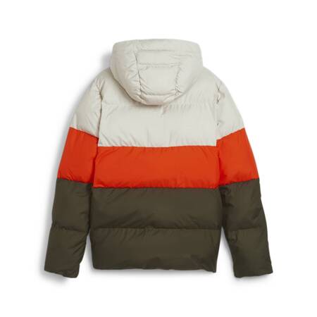 Kurtka z kapturem dziecięca Puma POLY PUFFER wielokolorowa 62650270