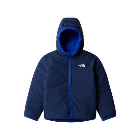 Kurtka z kapturem dziecięca The North Face REVERSIBLE PERRITO niebieska NF0A88VJCZ6