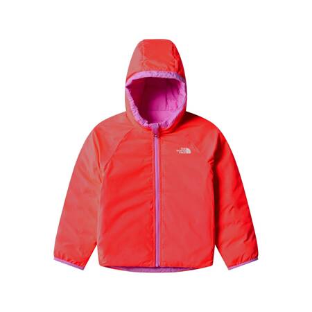 Kurtka z kapturem dziecięca The North Face REVERSIBLE PERRITO różowa NF0A88VJ1I8