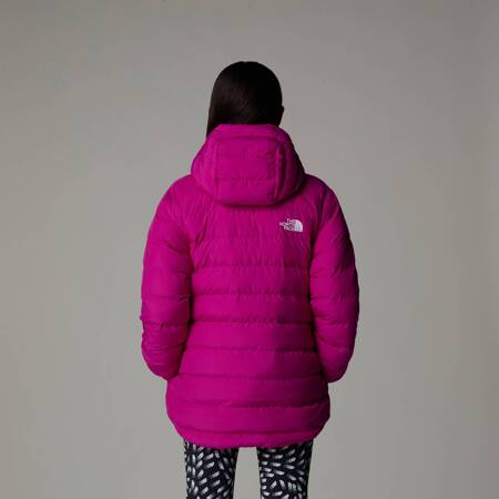 Kurtka z kapturem dziewczęca The North Face REVERSIBLE PERRITO różowa NF0A88UE1I7