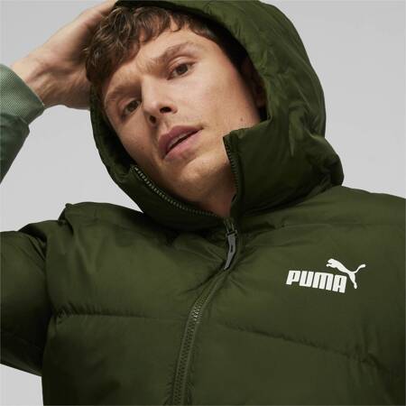 Kurtka z kapturem męska Puma POWER zielona 67538931