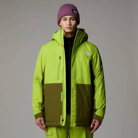 Kurtka z kapturem męska The North Face FREEDOM INSULATED zielona NF0A82VU5QI