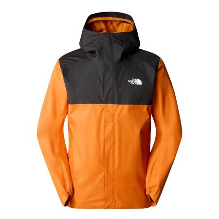 Kurtka z kapturem męska The North Face QUEST ZIP-IN pomarańczowa NF0A3YFMRMI