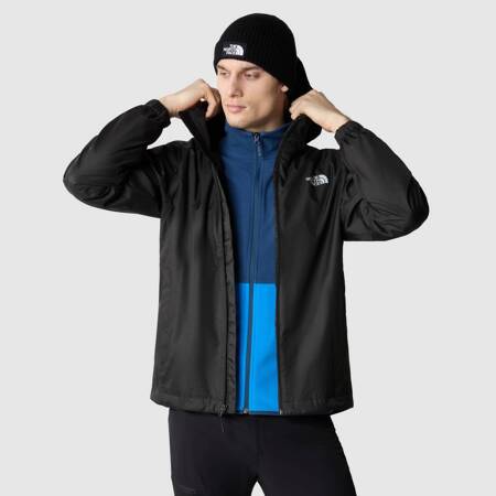 Kurtka z kapturem męska The North Face QUEST czarna T0A8AZJK3