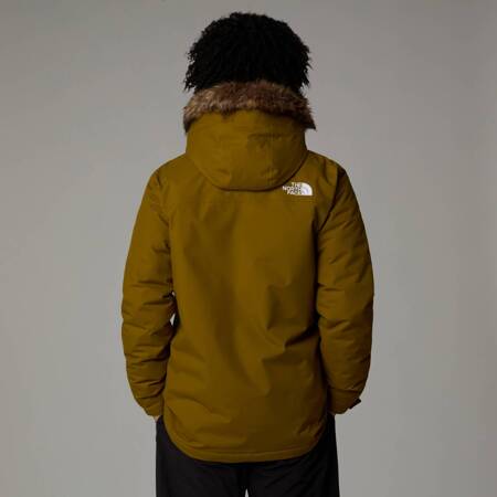 Kurtka z kapturem męska The North Face ZANECK zielona NF0A4M8H1OB