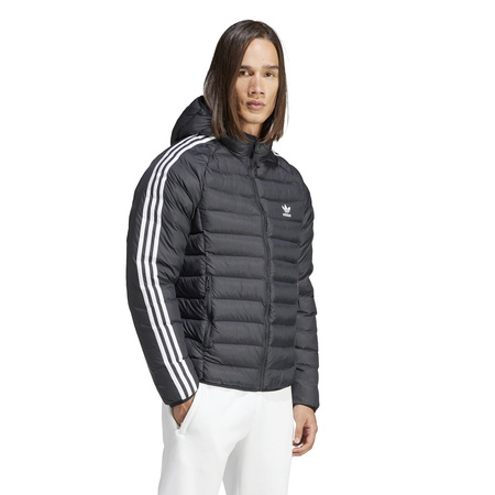 Kurtka z kapturem męska adidas PADDED PUFFER czarna IL2563