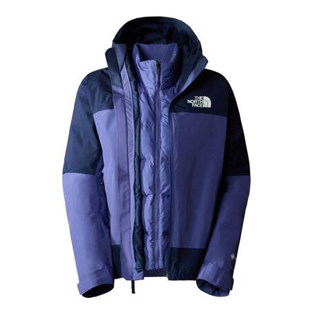 Kurtka zimowa damska The North Face MOUNTAIN LIGHT TRICLIMATE fioletowa NF0A84EYKLO