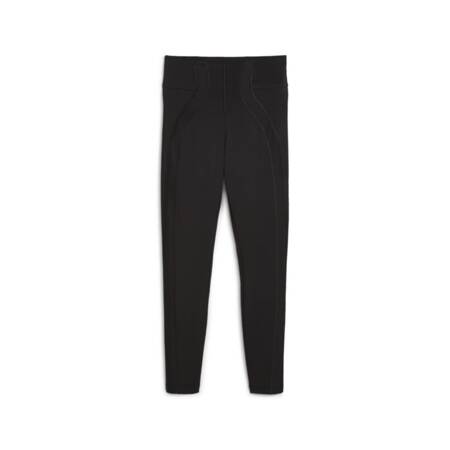 Legginsy damskie Puma STUDIO CLOUDSPUN RIB HW FL czarne 52568001