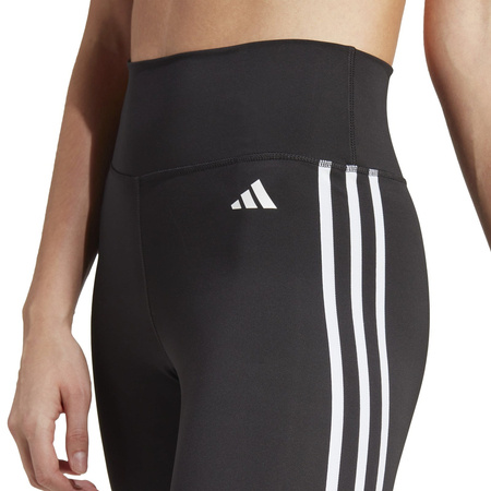 Legginsy damskie adidas TRAIN ESSENTIALS 3-STRIPES 7/8 czarne HT5438