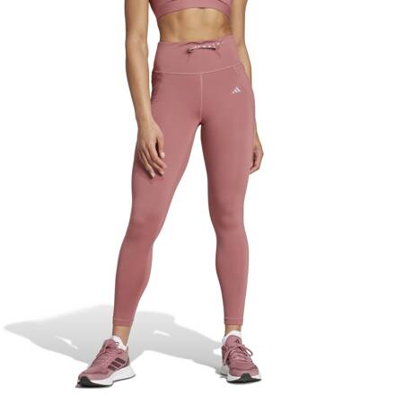 Legginsy do biegania damskie adidas RUNNING ESSENTIALS 7/8 różowe IX2875