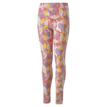 Legginsy dziewczęce Puma ESS+ BLOOM AOP wielokolorowe 67031435