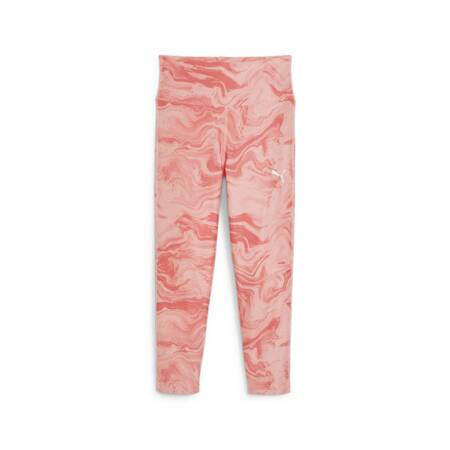 Legginsy dziewczęce Puma MARBLEIZED 7/8 różowe 67645663