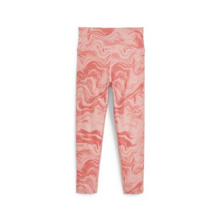 Legginsy dziewczęce Puma MARBLEIZED 7/8 różowe 67645663