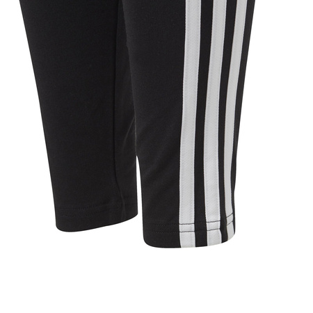 Legginsy dziewczęce adidas ESSENTIALS 3-STRIPES czarne IC3623