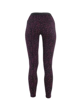 Legginsy termiczne damskie Icebreaker 200 OASIS bordowe IB0A56UE989