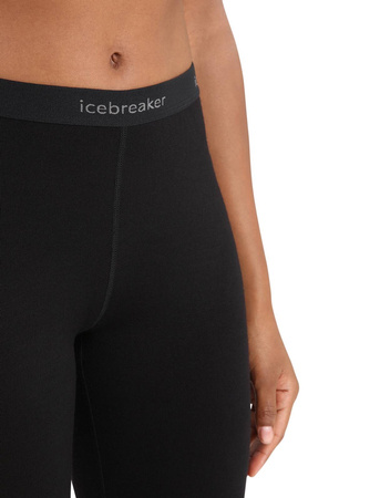 Legginsy termiczne damskie Icebreaker 260 TECH czarne 104392001