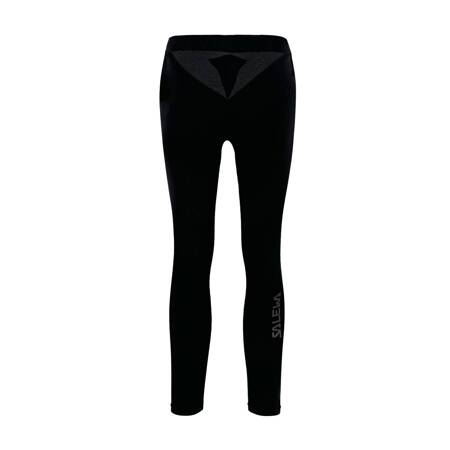 Legginsy termiczne damskie Salewa BADIA WARM czarne 00-0000028414_0910