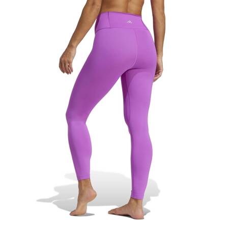 Legginsy treningowe damskie adidas ALL ME 7/8 fioletowe IX0187