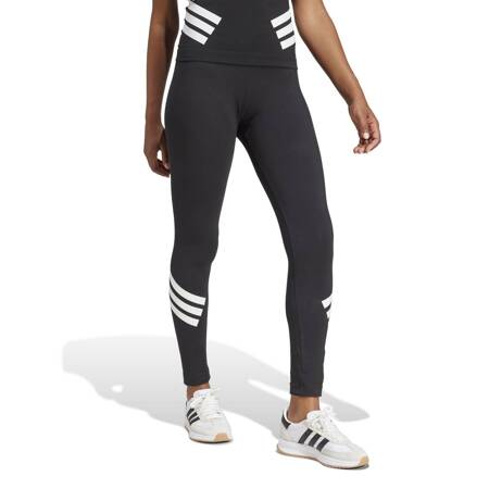 Legginsy treningowe damskie adidas FUTURE ICONS 3-STRIPES czarne JE0215