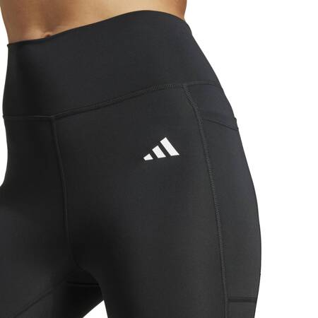 Legginsy treningowe damskie adidas OPTIME ESSENTIALS 3/4 czarne IY9243