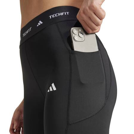 Legginsy treningowe damskie adidas TECHFIT czarne IT2282