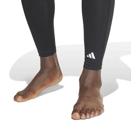 Legginsy treningowe męskie adidas TECHFIT czarne IN5590