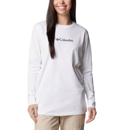 Longsleeve damski Columbia NORTH CASCADES biały 2013481105