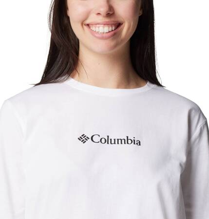 Longsleeve damski Columbia NORTH CASCADES biały 2013481105