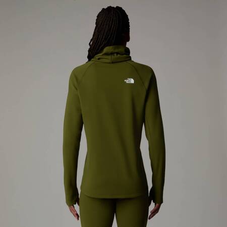 Longsleeve damski The North Face BASELAYER DRAGLINE LS zielony NF0A7ZLOPIB