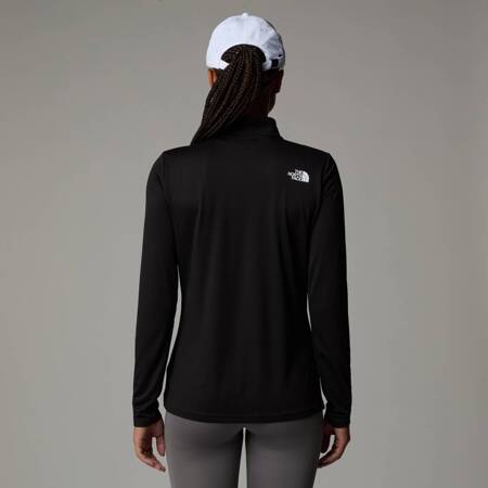 Longsleeve damski The North Face FLEX 1/4 ZIP czarny NF0A894DJK3