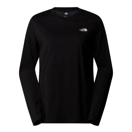 Longsleeve damski The North Face SIMPLE DOME czarny NF0A87QPJK3