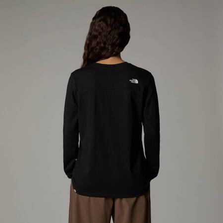 Longsleeve damski The North Face SIMPLE DOME czarny NF0A87QPJK3