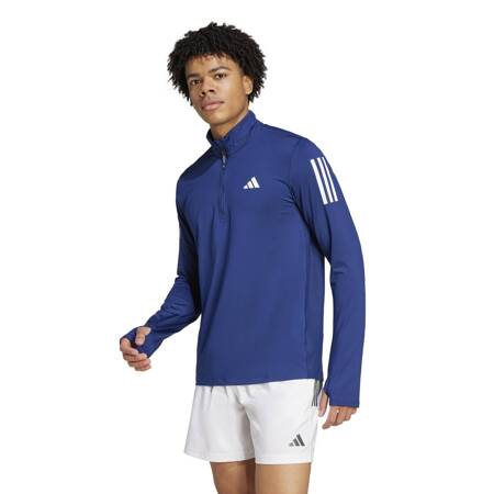 Longsleeve do biegania męski adidas OWN THE RUN niebieski IM5414