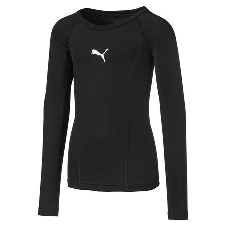 Longsleeve dziecięcy Puma LIGA BASELAYER JR czarny 65592103