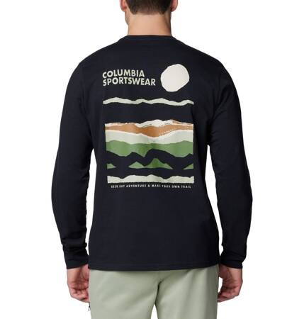 Longsleeve męski Columbia EXPLORERS CANYON czarny 2054553008