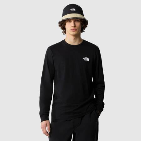 Longsleeve męski The North Face BOX NSE czarnyNF0A87NNJK3