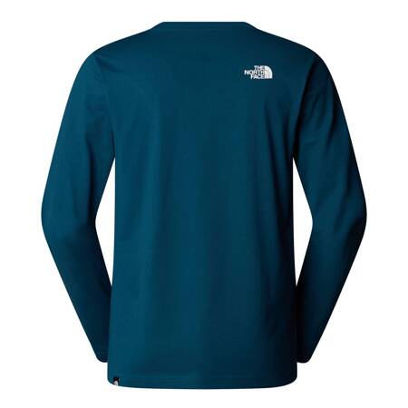 Longsleeve męski The North Face SIMPLE DOME niebieski NF0A87QN1NO