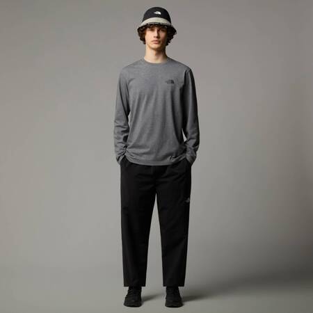 Longsleeve męski The North Face SIMPLE DOME szary NF0A87QNDYY