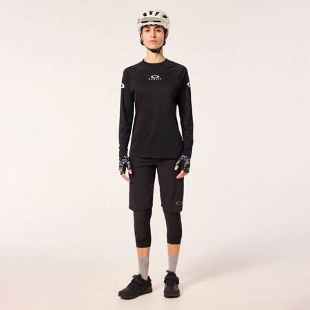 Longsleeve rowerowy damski Oakley FREE RIDE JERSEY czarny FOA500569-02E