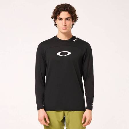 Longsleeve rowerowy męski Oakley FREE RIDE RC czarna FOA405473-02E