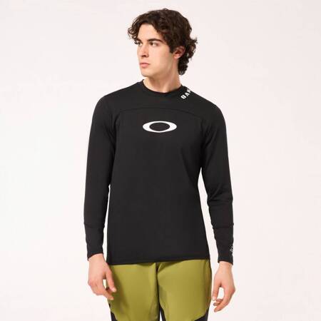 Longsleeve rowerowy męski Oakley FREE RIDE RC czarna FOA405473-02E