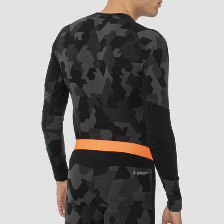 Longsleeve termoaktywny męski Salewa CRISTALLO WARM czarny 00-0000028205_0910